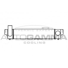 107073 AUTOGAMMA Интеркулер