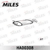 HA00308 MILES Глушник вихлопних газів кінцевий