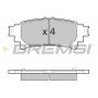 BP3482 BREMSI Комплект гальмівних колодок дисковий гальм