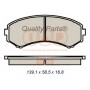 704-11062 IAP QUALITY PARTS Комплект гальмівних колодок дисковий гальм