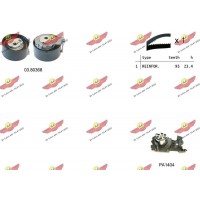 04.5111PA AUTOKIT Водяний насос комплект зубчастого ременя