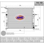 118.183 AHE Радіатор охолодження двигуна