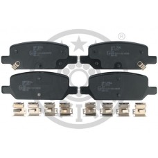 BP-12810 OPTIMAL Комплект гальмівних колодок дисковий гальм