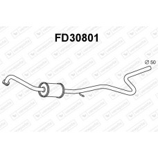 FD30801 VENEPORTE Середній глушник вихлопних газів