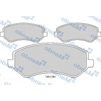MBF015441 MANDO КомплеК т гальмівних колодок, дискове гальмо