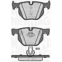 363916060487 MAGNETI MARELLI Комплект гальмівних колодок дисковий гальм
