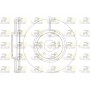 61462.10 ROADHOUSE Гальмівний диск