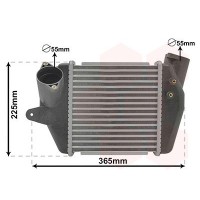 27004243 VAN WEZEL Интеркулер