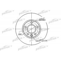PBD2809 PATRON Гальмівний диск