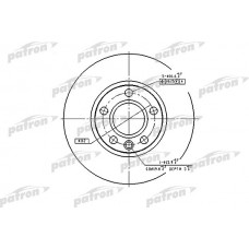 PBD2809 PATRON Гальмівний диск