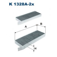 K 1328A-2x FILTRON Фільтр повітря у внутрішньому просторі