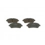 0 986 495 108 BOSCH Комплект гальмівних колодок дисковий гальм