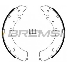GF0755 BREMSI Комплект гальмівних колодок
