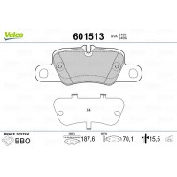 601513 VALEO КомплеК т гальмівних колодок, дискове гальмо
