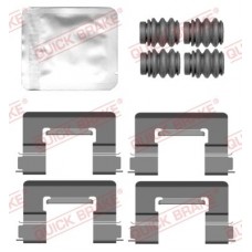 109-0164 QUICK BRAKE Комплектуючі колодки дискового гальма