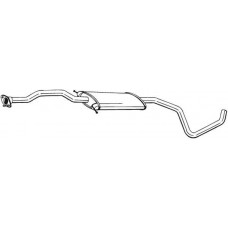 285-953 BOSAL Середній глушник вихлопних газів