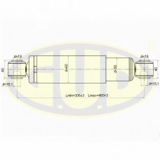 GSA345700 G.U.D. Амортизатор