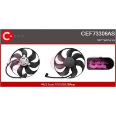 CEF73306AS CASCO Вентилятор охолодження двигуна