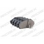 402B0444 RIDEX Комплект гальмівних колодок дисковий гальм