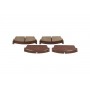 KBP-6601 KAVO PARTS Комплект гальмівних колодок дисковий гальм