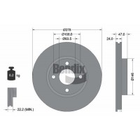 BDS2102 BENDIX Braking Гальмівний диск