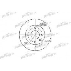 PBD2598 PATRON Гальмівний диск