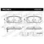 402B0269 RIDEX Комплект гальмівних колодок дисковий гальм