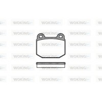P1143.20 WOKING Комплект гальмівних колодок дисковий гальм