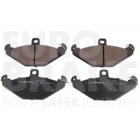 5502223926 EUROBRAKE Комплект гальмівних колодок дисковий гальм
