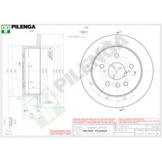 5473 PILENGA Гальмівний диск