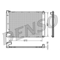 DRM50055 DENSO Радіатор охолодження двигуна