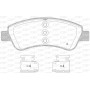 BPA0840.20 OPEN PARTS Комплект гальмівних колодок дисковий гальм