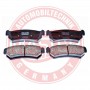 13046158642N-SET-MS MASTER-SPORT GERMANY Комплект гальмівних колодок дисковий гальм