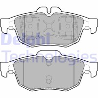 LP2259 DELPHI Комплект гальмівних колодок дисковий гальм