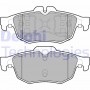 LP2259 DELPHI Комплект гальмівних колодок дисковий гальм