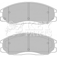 KBP1789 KEY PARTS КомплеК т гальмівних колодок, дискове гальмо