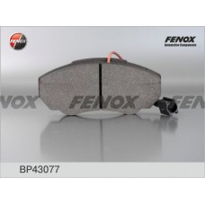 BP43077 FENOX Комплект гальмівних колодок дисковий гальм