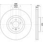 MDC2945C MINTEX Гальмівний диск