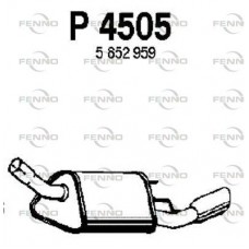 P4505 FENNO Глушник вихлопних газів кінцевий