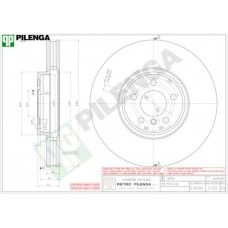 V725 PILENGA Гальмівний диск