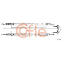 11.5952 COFLE Тросик, cтояночный тормоз