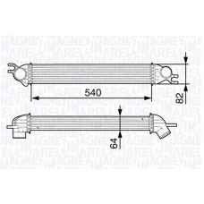 351319202090 MAGNETI MARELLI Интеркулер