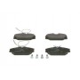 0 986 461 765 BOSCH Комплект гальмівних колодок дисковий гальм