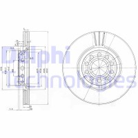 BG3657C DELPHI Гальмівний диск