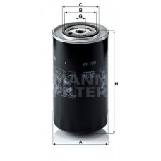 WK 1168 MANN-FILTER Паливний фільтр