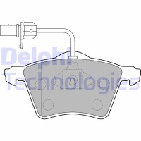 LP1529 DELPHI Комплект гальмівних колодок дисковий гальм