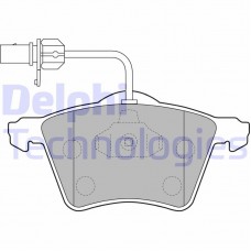 LP1529 DELPHI Комплект гальмівних колодок дисковий гальм