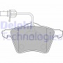 LP1529 DELPHI Комплект гальмівних колодок дисковий гальм