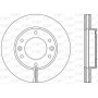 BDA2371.20 OPEN PARTS Гальмівний диск