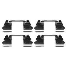 8DZ 355 205-401 HELLA Комплектуючі колодки дискового гальма